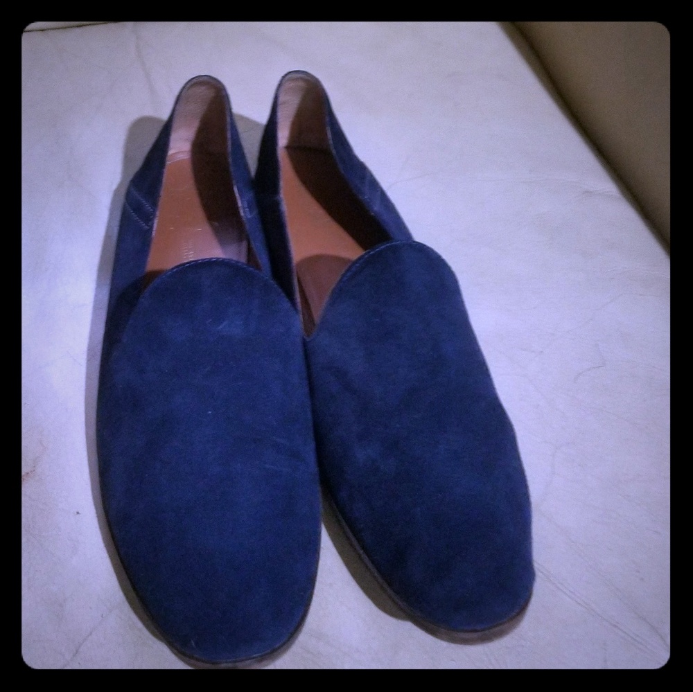 Franco Sarto Suede Loafers